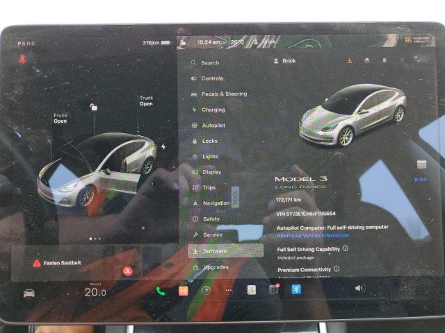 Photo 8 VIN: 5YJ3E1EA6JF105554 - TESLA MODEL 3 