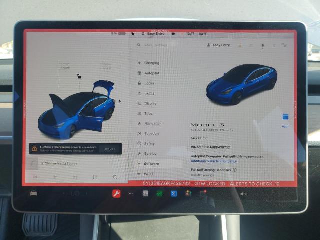 Photo 8 VIN: 5YJ3E1EA6KF428732 - TESLA MODEL 3 