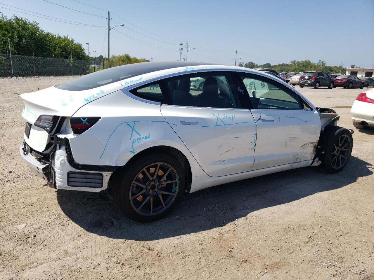 Photo 2 VIN: 5YJ3E1EA6LF504418 - TESLA MODEL 3 