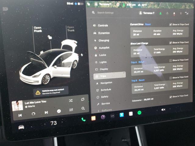 Photo 8 VIN: 5YJ3E1EA6LF614224 - TESLA MODEL 3 