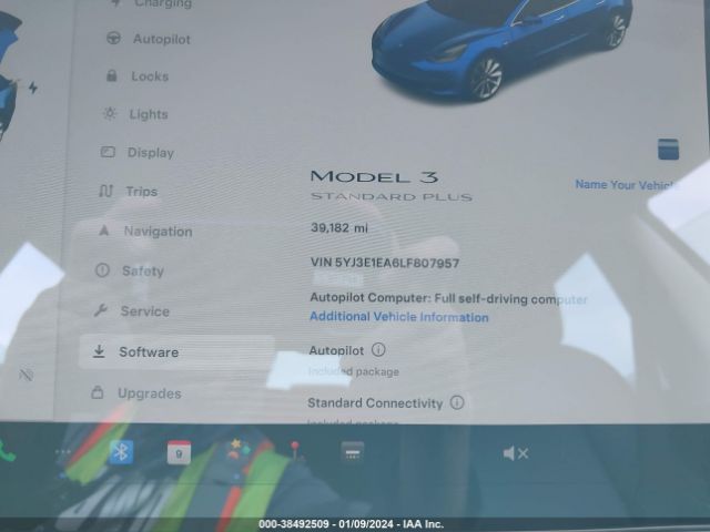 Photo 6 VIN: 5YJ3E1EA6LF807957 - TESLA MODEL 3 