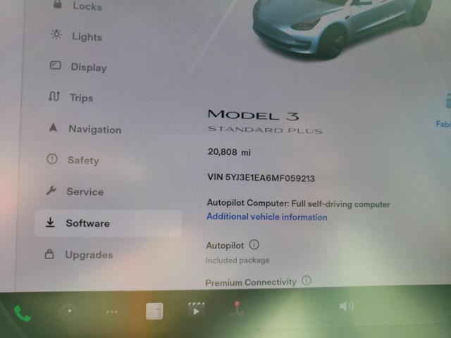 Photo 8 VIN: 5YJ3E1EA6MF059213 - TESLA MODEL 3 