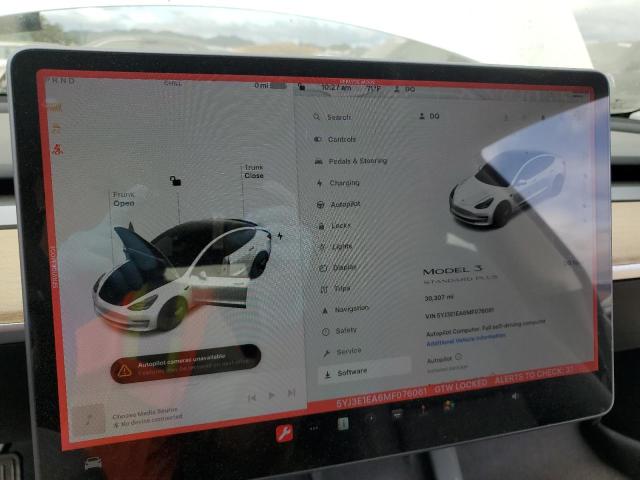 Photo 8 VIN: 5YJ3E1EA6MF076061 - TESLA MODEL 3 