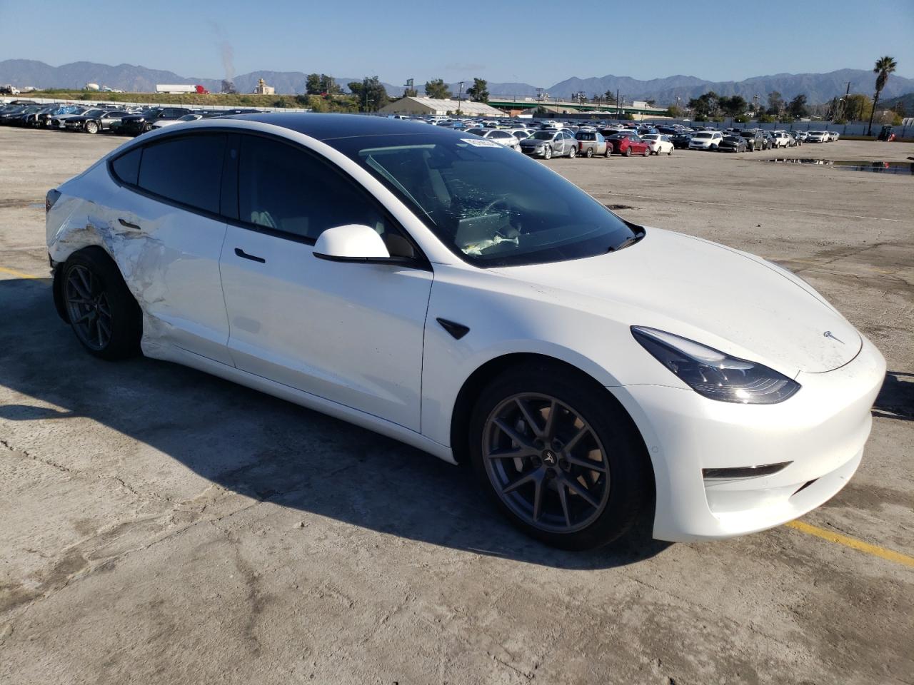 Photo 3 VIN: 5YJ3E1EA6MF100410 - TESLA MODEL 3 