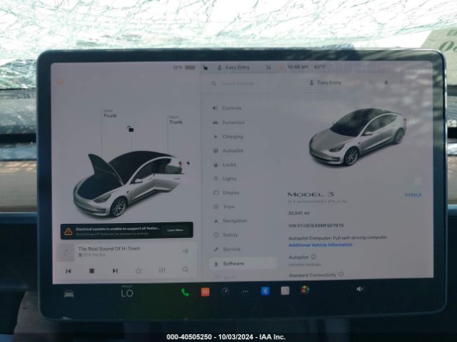 Photo 6 VIN: 5YJ3E1EA6MF907879 - TESLA MODEL 3 