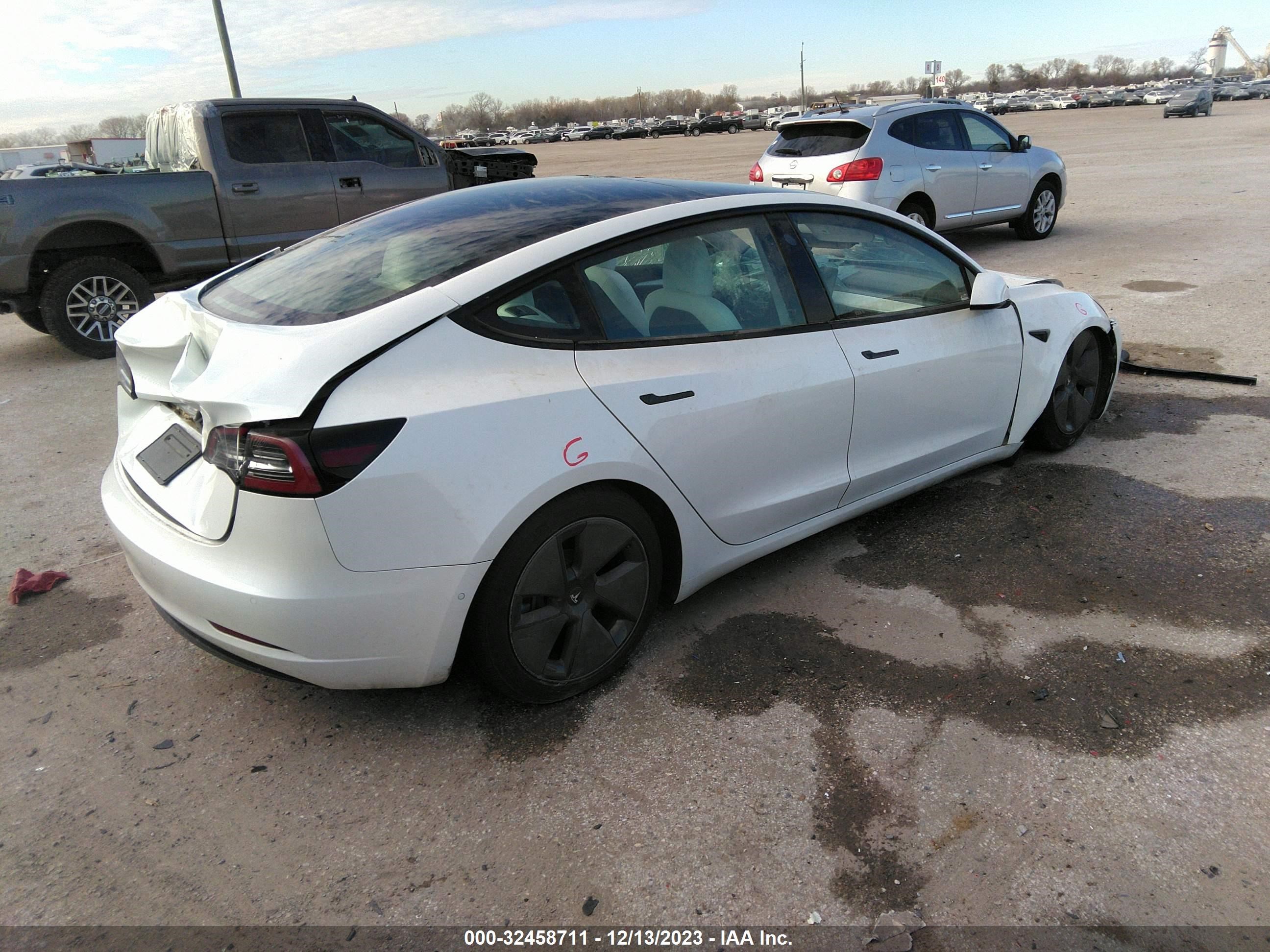 Photo 3 VIN: 5YJ3E1EA6MF995137 - TESLA MODEL 3 