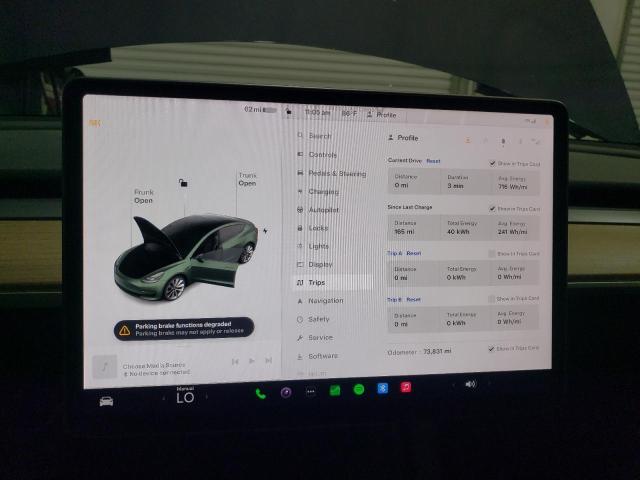 Photo 8 VIN: 5YJ3E1EA6NF291070 - TESLA MODEL 3 