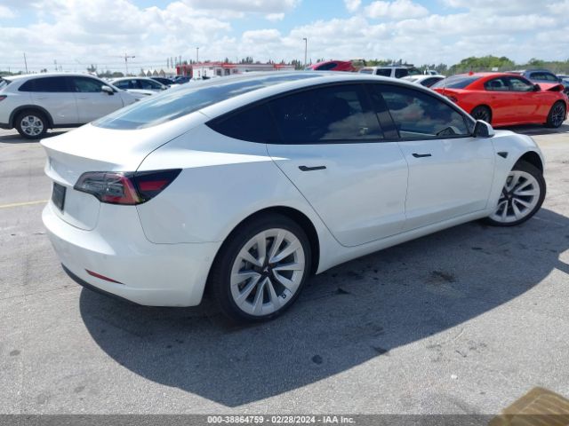 Photo 3 VIN: 5YJ3E1EA6NF344754 - TESLA MODEL 3 