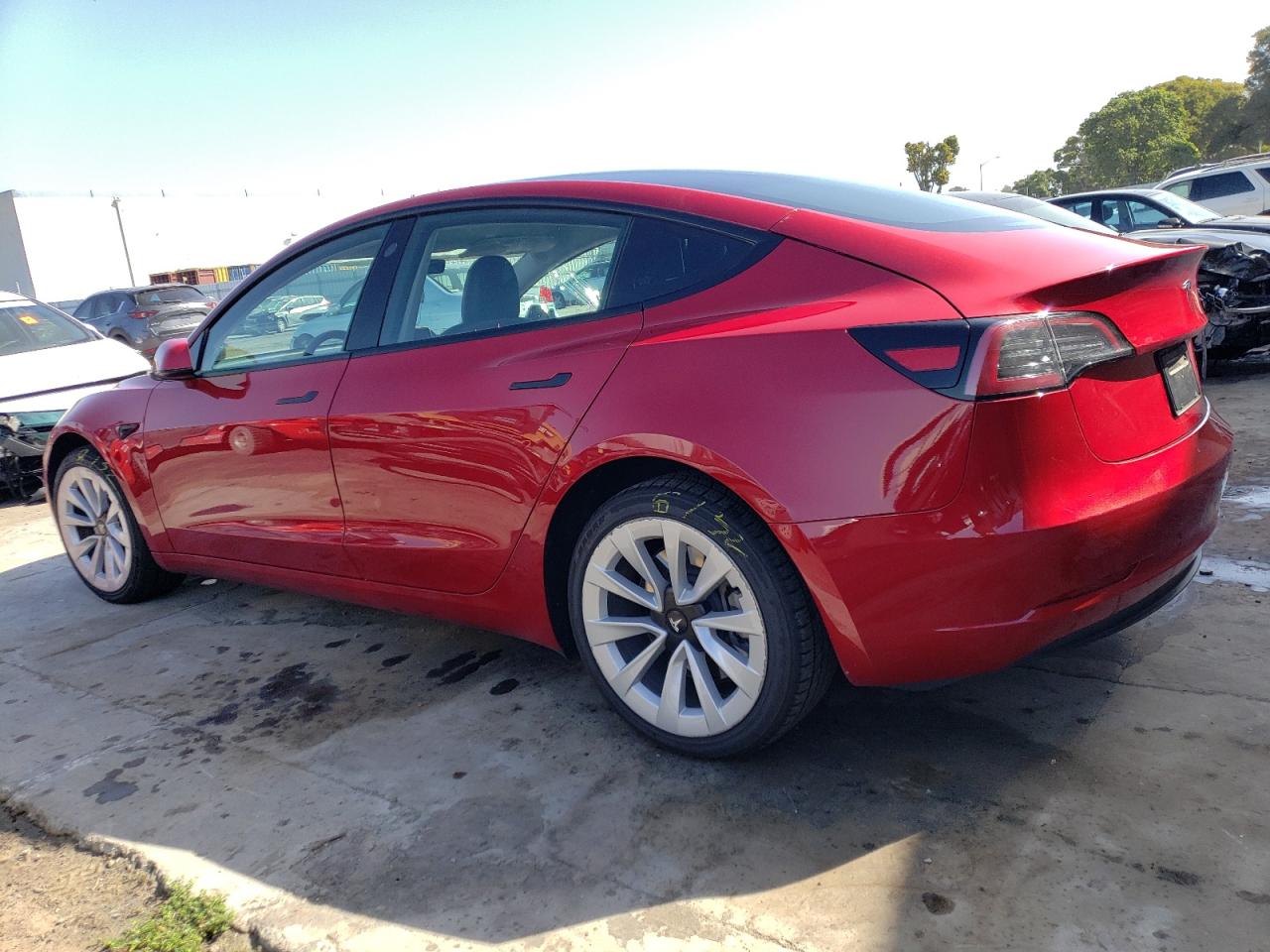 Photo 1 VIN: 5YJ3E1EA6PF459017 - TESLA MODEL 3 