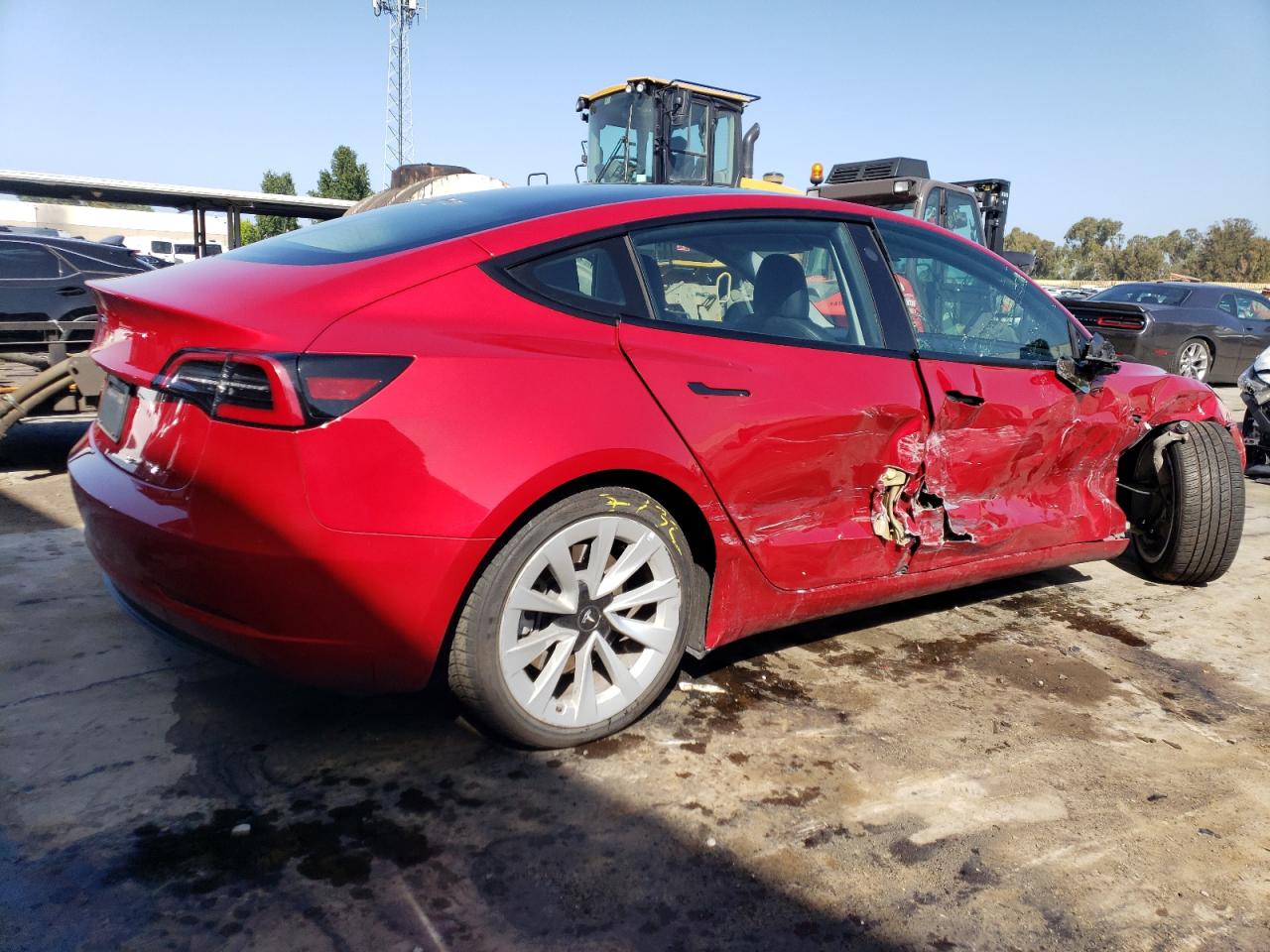 Photo 2 VIN: 5YJ3E1EA6PF459017 - TESLA MODEL 3 