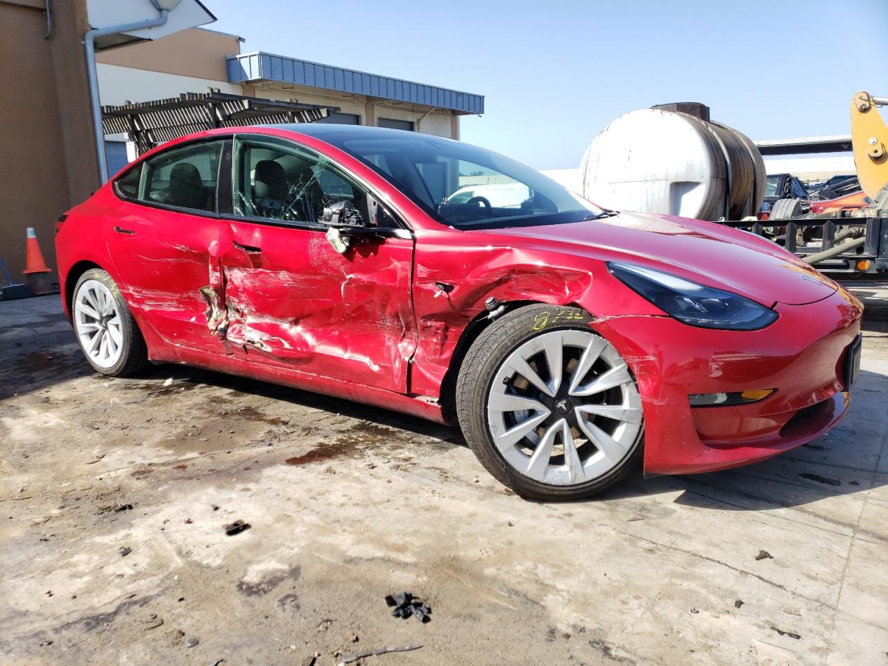 Photo 3 VIN: 5YJ3E1EA6PF459017 - TESLA MODEL 3 