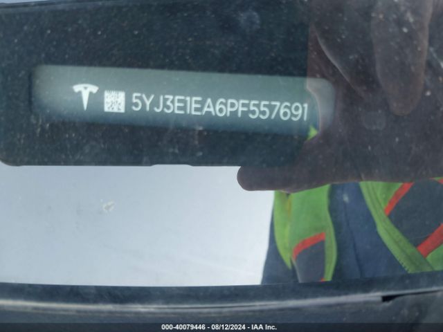 Photo 8 VIN: 5YJ3E1EA6PF557691 - TESLA MODEL 3 