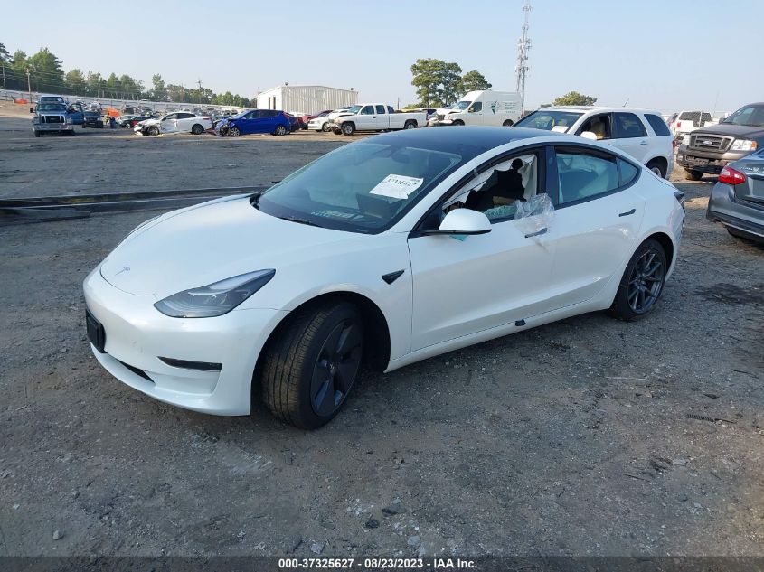 Photo 1 VIN: 5YJ3E1EA6PF562731 - TESLA MODEL 3 