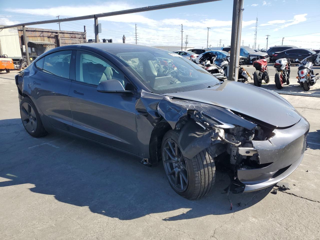 Photo 3 VIN: 5YJ3E1EA6PF694825 - TESLA MODEL 3 