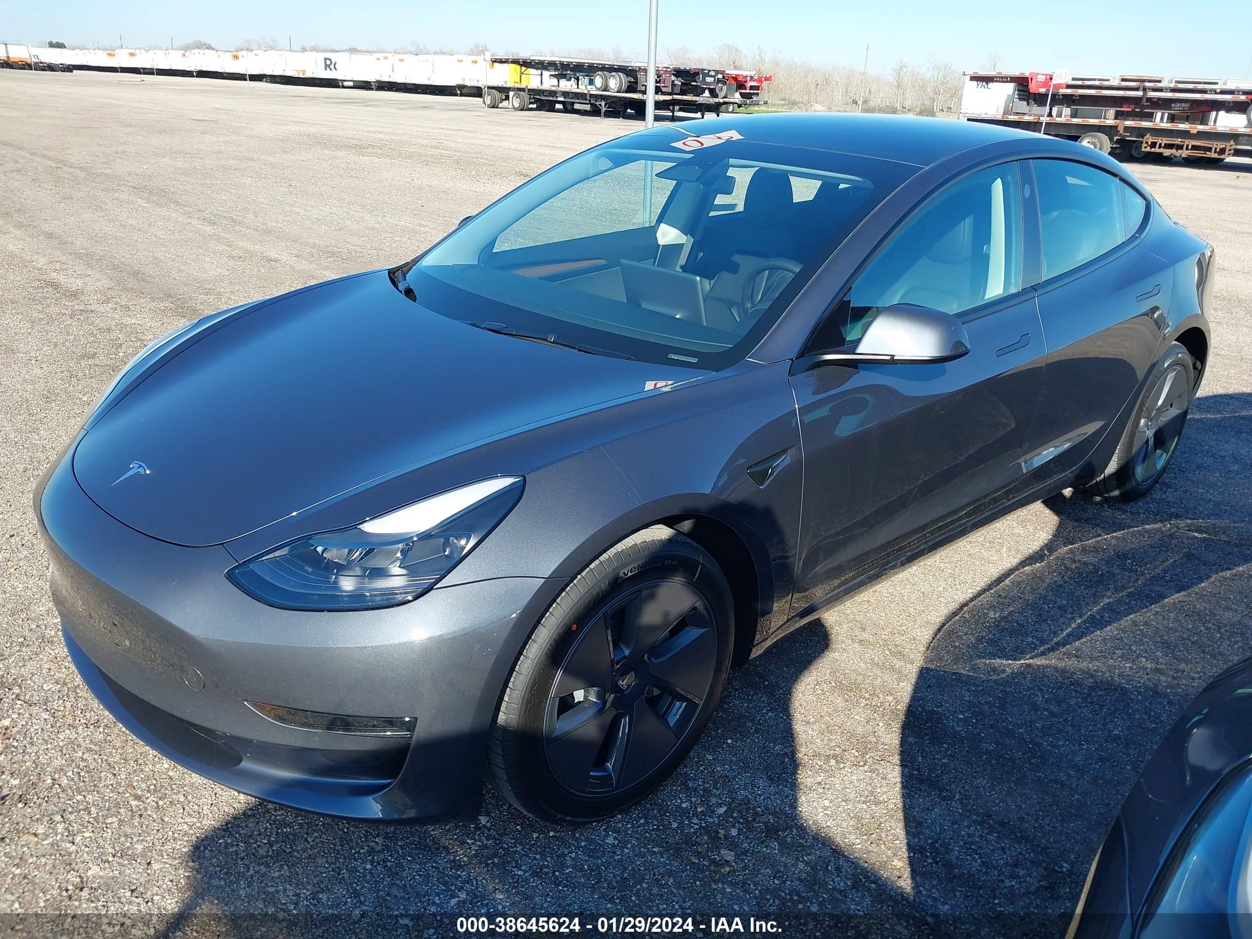 Photo 1 VIN: 5YJ3E1EA6PF709002 - TESLA MODEL 3 