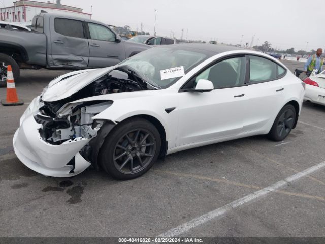 Photo 1 VIN: 5YJ3E1EA6PF713969 - TESLA MODEL 3 