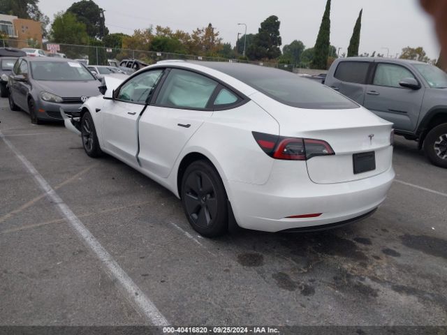 Photo 2 VIN: 5YJ3E1EA6PF713969 - TESLA MODEL 3 