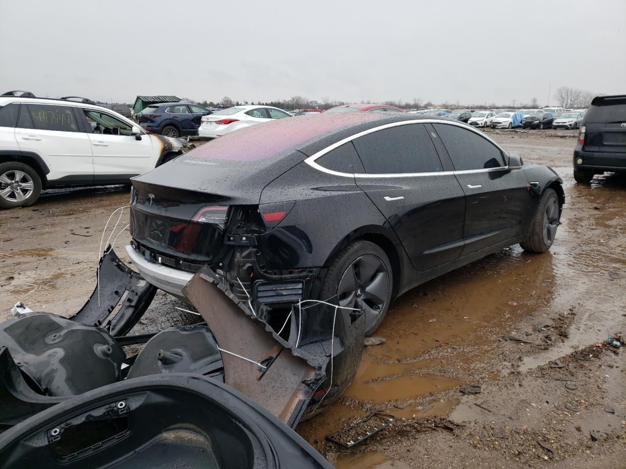 Photo 2 VIN: 5YJ3E1EA7JF006726 - TESLA MODEL 3 