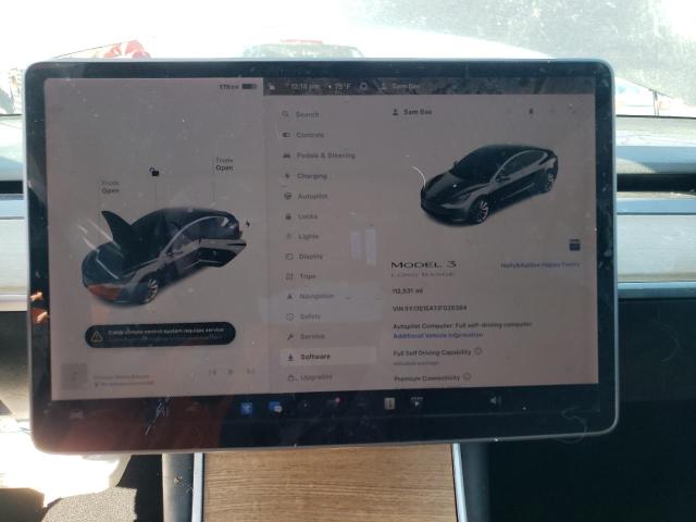 Photo 8 VIN: 5YJ3E1EA7JF035384 - TESLA MODEL 3 