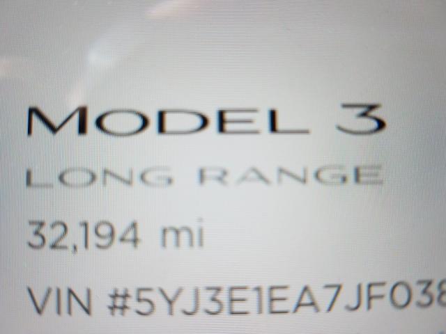 Photo 7 VIN: 5YJ3E1EA7JF038267 - TESLA MODEL 3 