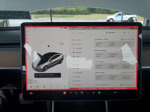 Photo 8 VIN: 5YJ3E1EA7JF106664 - TESLA MODEL 3 