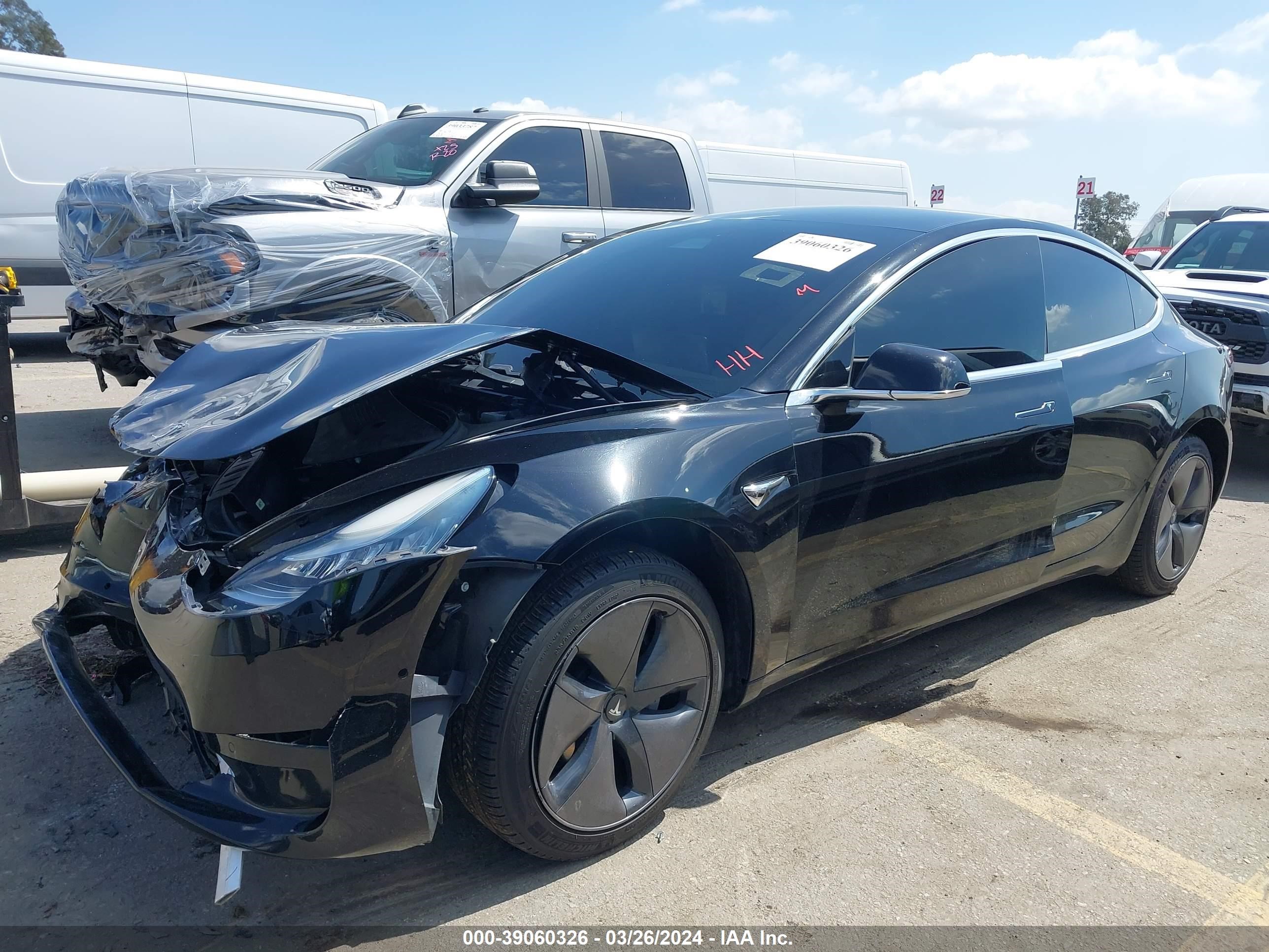 Photo 1 VIN: 5YJ3E1EA7KF431378 - TESLA MODEL 3 