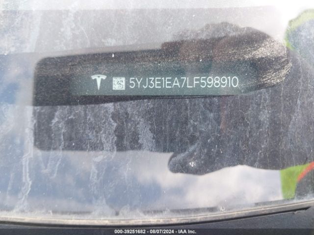 Photo 8 VIN: 5YJ3E1EA7LF598910 - TESLA MODEL 3 