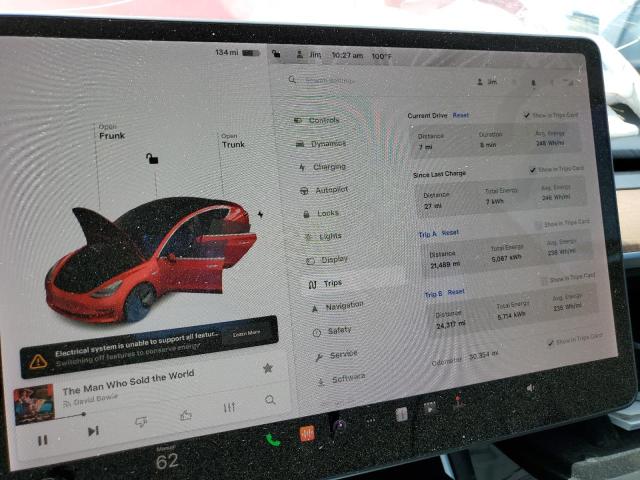 Photo 8 VIN: 5YJ3E1EA7LF630786 - TESLA MODEL 3 