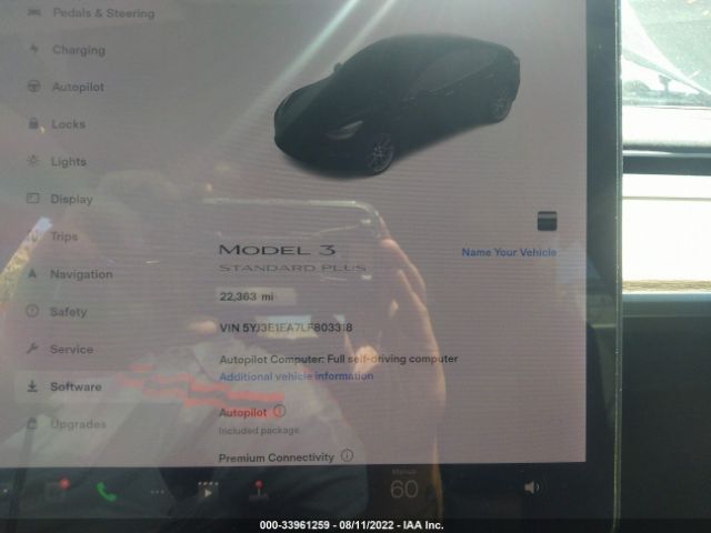 Photo 6 VIN: 5YJ3E1EA7LF803318 - TESLA MODEL 3 