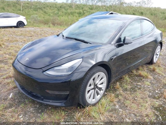 Photo 1 VIN: 5YJ3E1EA7MF098649 - TESLA MODEL 3 