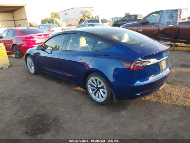 Photo 2 VIN: 5YJ3E1EA7MF875007 - TESLA MODEL 3 