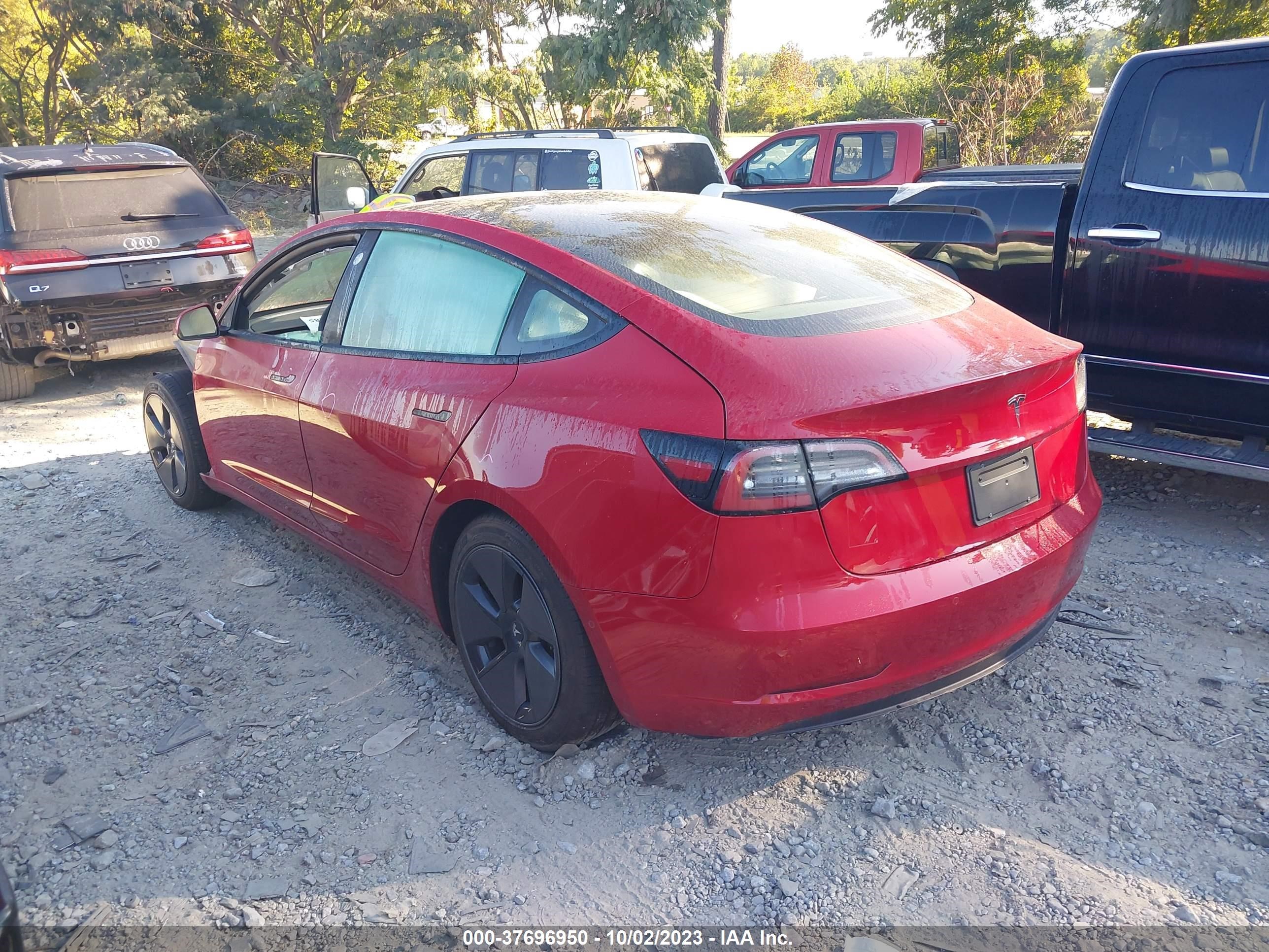 Photo 2 VIN: 5YJ3E1EA7MF989556 - TESLA MODEL 3 