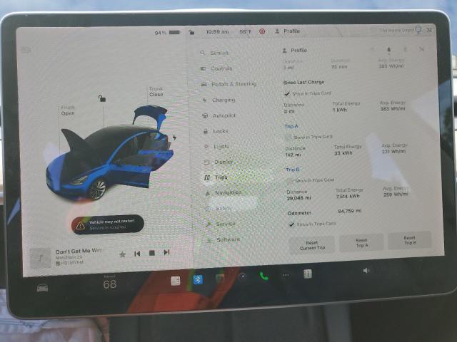 Photo 8 VIN: 5YJ3E1EA7NF144921 - TESLA MODEL 3 