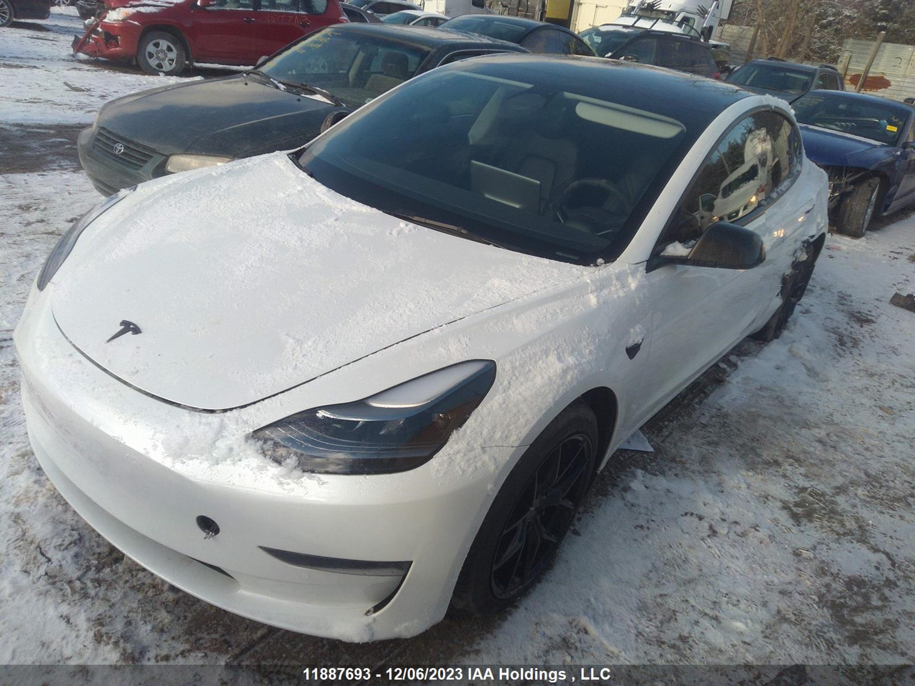 Photo 1 VIN: 5YJ3E1EA7NF249426 - TESLA MODEL 3 