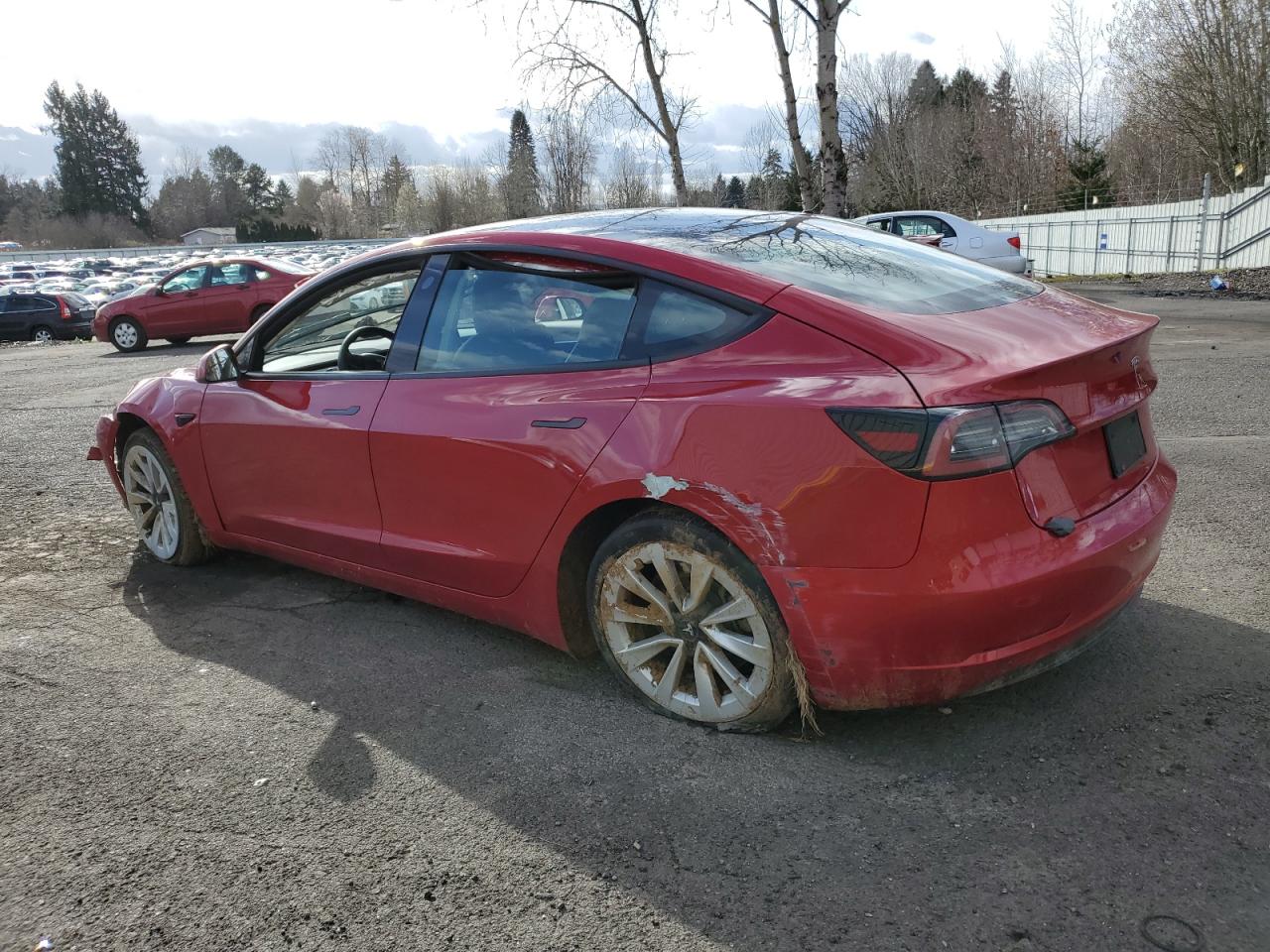 Photo 1 VIN: 5YJ3E1EA7NF371302 - TESLA MODEL 3 