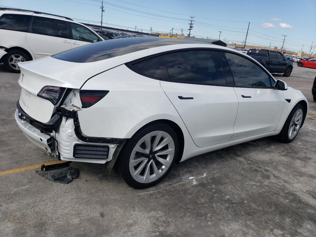 Photo 2 VIN: 5YJ3E1EA7NF374247 - TESLA MODEL 3 