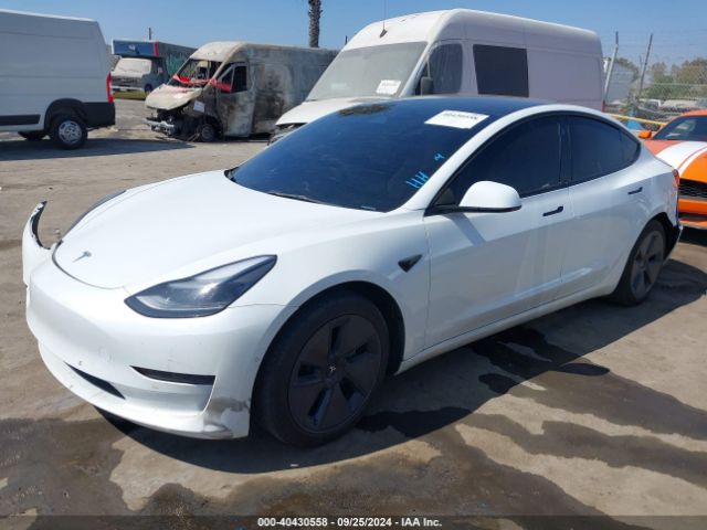 Photo 1 VIN: 5YJ3E1EA7NF374328 - TESLA MODEL 3 