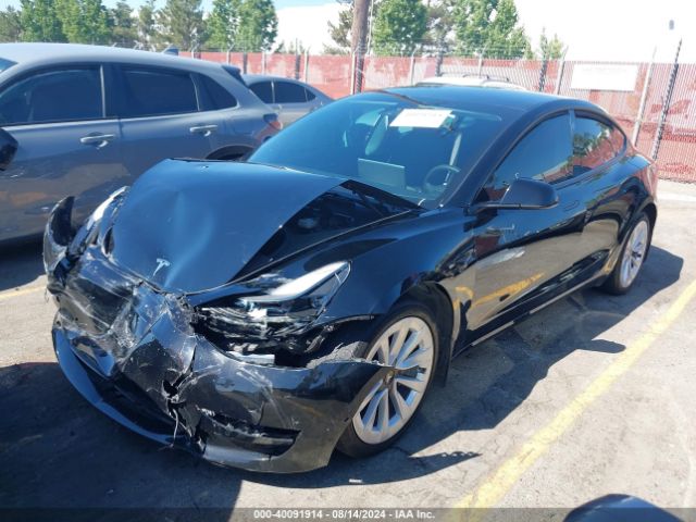 Photo 1 VIN: 5YJ3E1EA7NF374412 - TESLA MODEL 3 