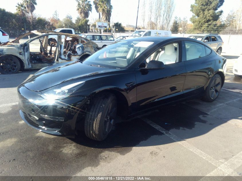 Photo 1 VIN: 5YJ3E1EA7PF384652 - TESLA MODEL 3 