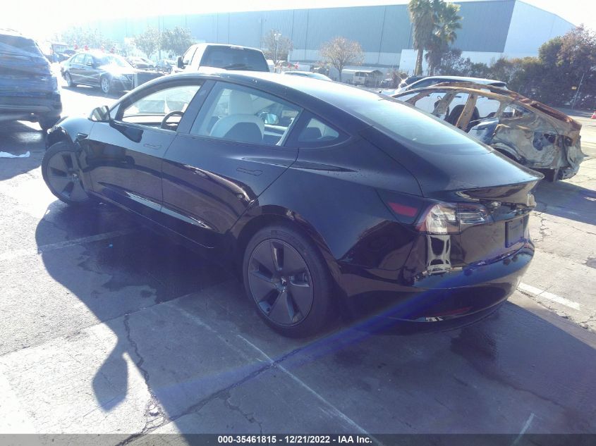 Photo 2 VIN: 5YJ3E1EA7PF384652 - TESLA MODEL 3 