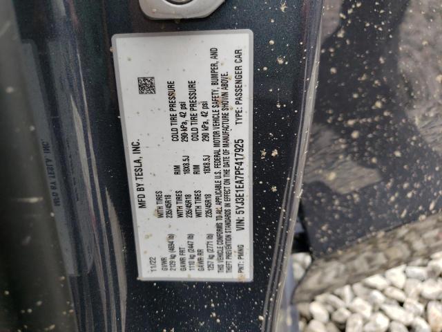 Photo 11 VIN: 5YJ3E1EA7PF417925 - TESLA MODEL 3 