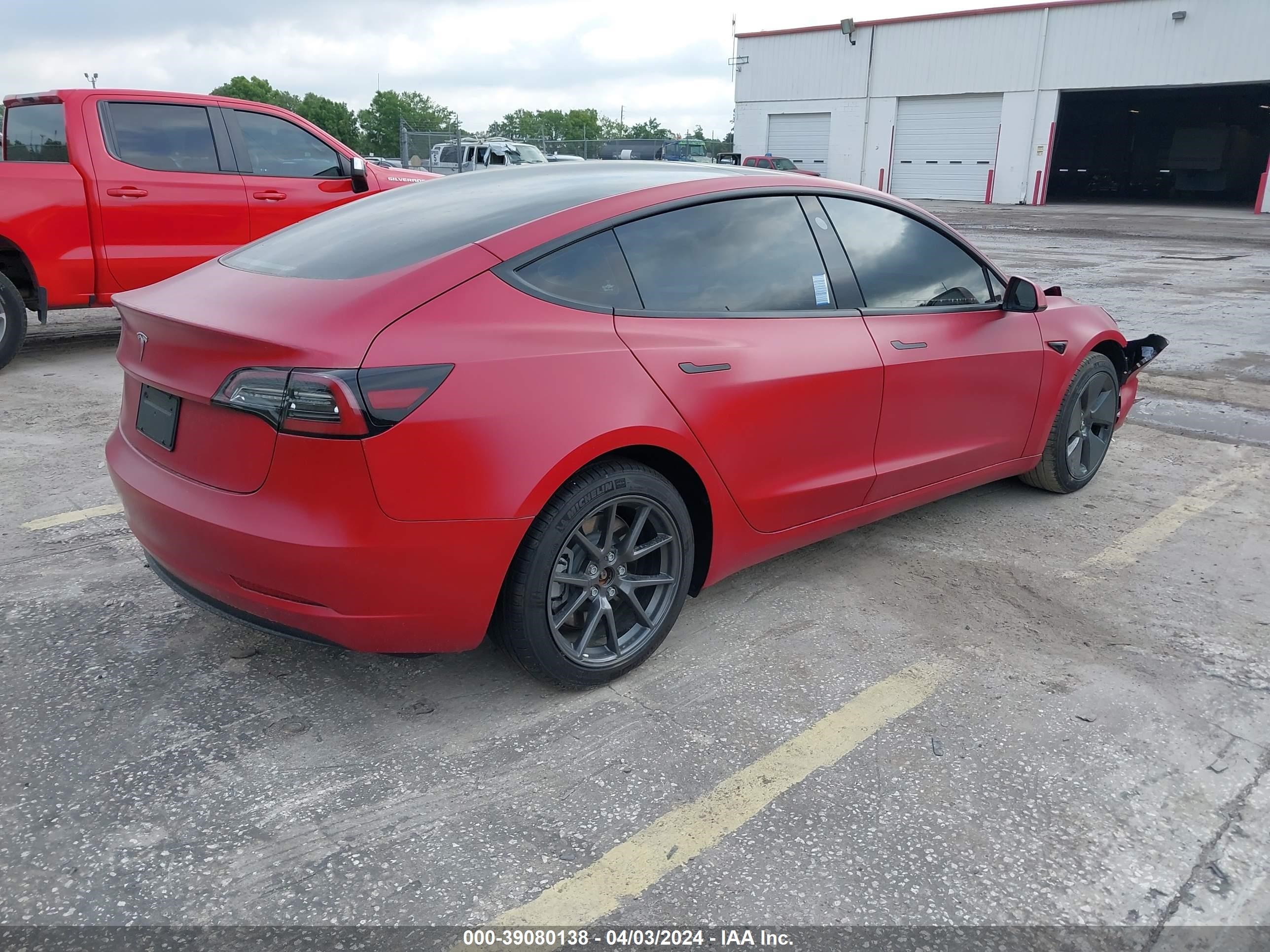 Photo 3 VIN: 5YJ3E1EA7PF420405 - TESLA MODEL 3 