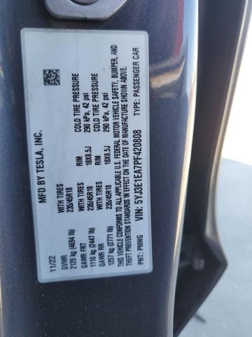 Photo 11 VIN: 5YJ3E1EA7PF420808 - TESLA MODEL 3 