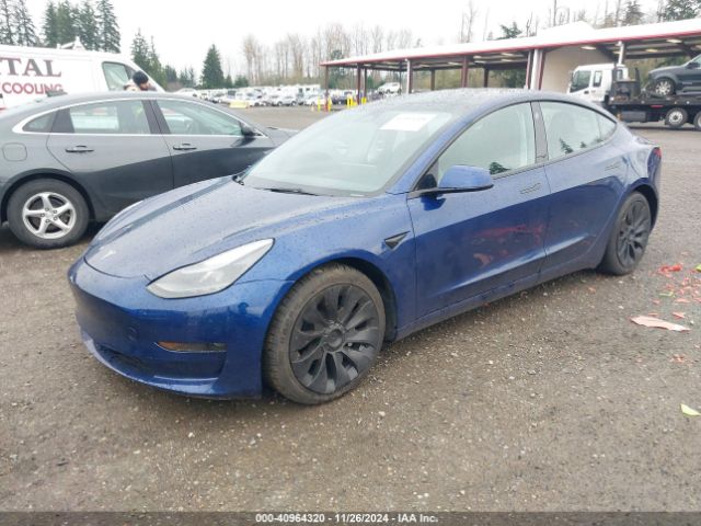 Photo 1 VIN: 5YJ3E1EA7PF449533 - TESLA MODEL 3 