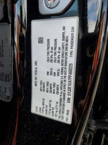 Photo 12 VIN: 5YJ3E1EA7PF460225 - TESLA MODEL 3 