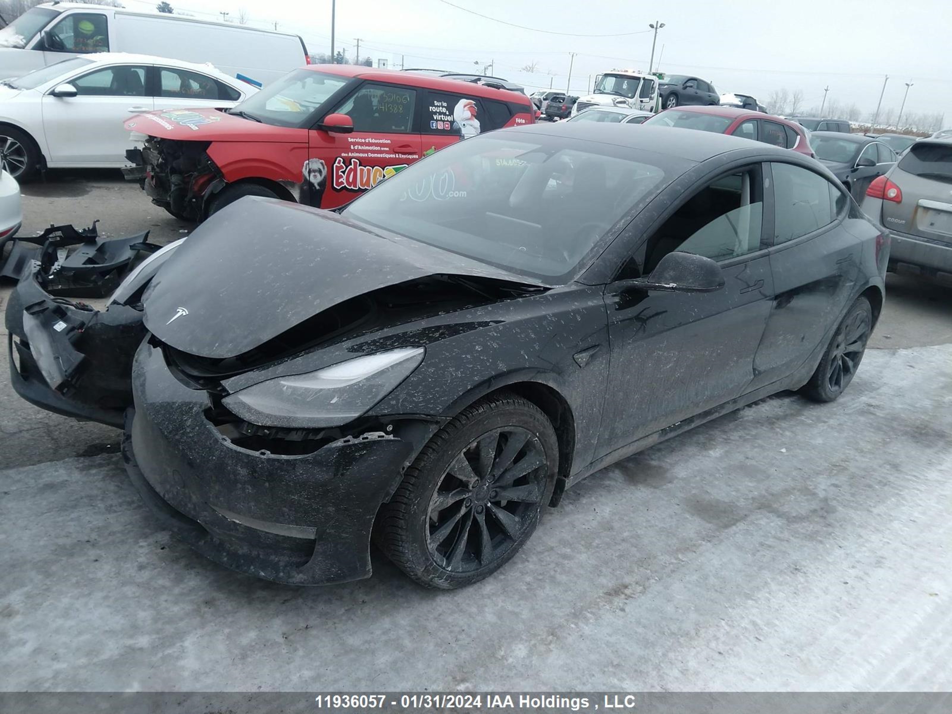 Photo 1 VIN: 5YJ3E1EA7PF485836 - TESLA MODEL 3 