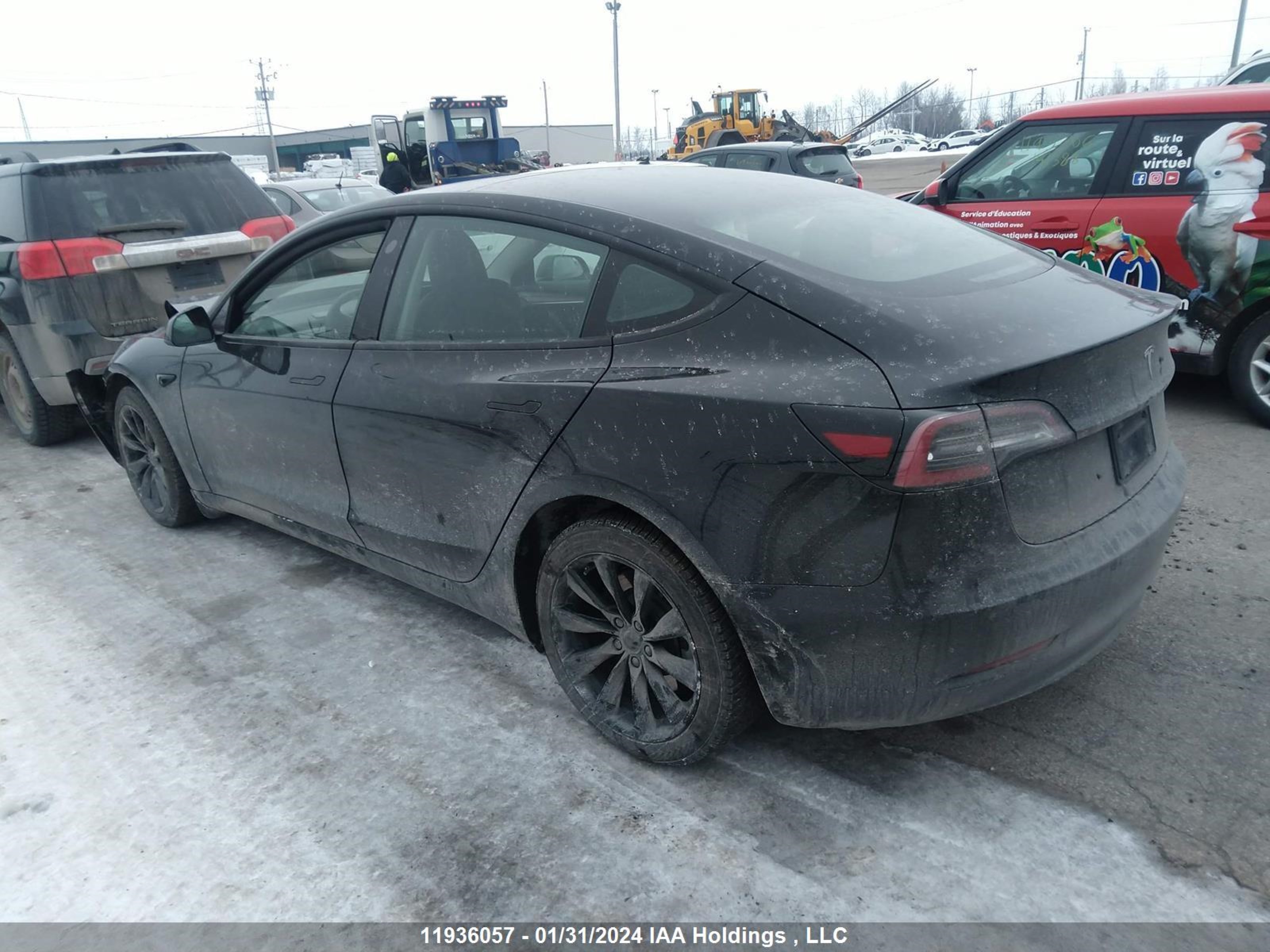 Photo 2 VIN: 5YJ3E1EA7PF485836 - TESLA MODEL 3 