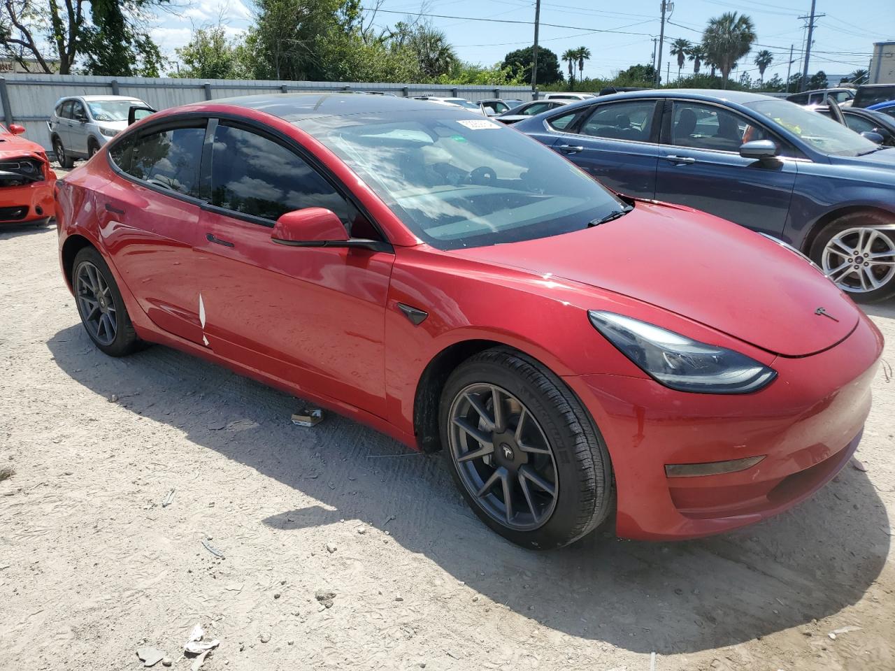 Photo 3 VIN: 5YJ3E1EA7PF501839 - TESLA MODEL 3 