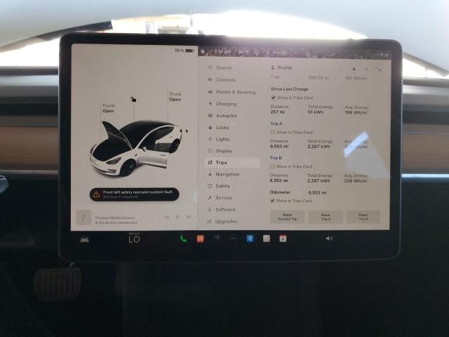 Photo 8 VIN: 5YJ3E1EA7PF611791 - TESLA MODEL 3 