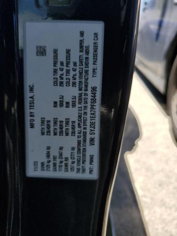 Photo 12 VIN: 5YJ3E1EA7PF684496 - TESLA MODEL 3 